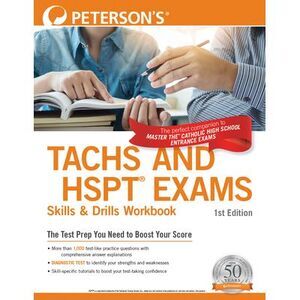 Peterson's Tachs and HSPT Exams Skills & Drills Workbook -- Peterson's